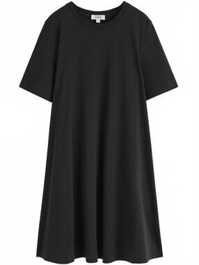 COS A-Line Mini T-Shirt Dress with Pockets NWT Black Size Small